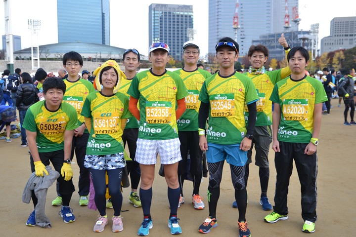 大阪マラソン17の様子をレポート スタッフブログ マイネ王